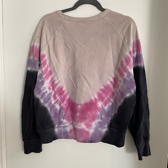DAYDREAMER Tie Dye Cotton Crewneck - Medium - Picture 2 of 8